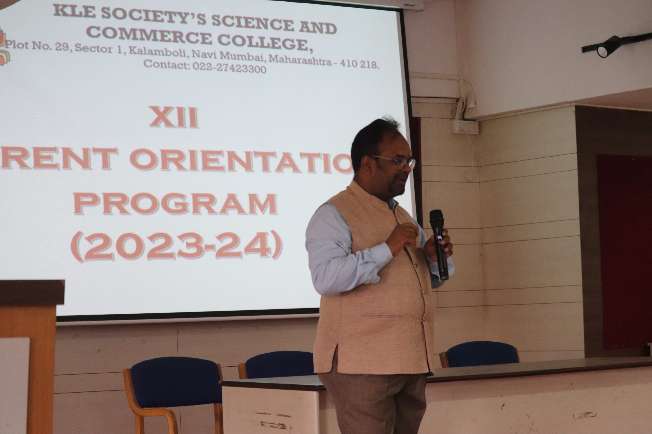 Orientation Program for XII Parents