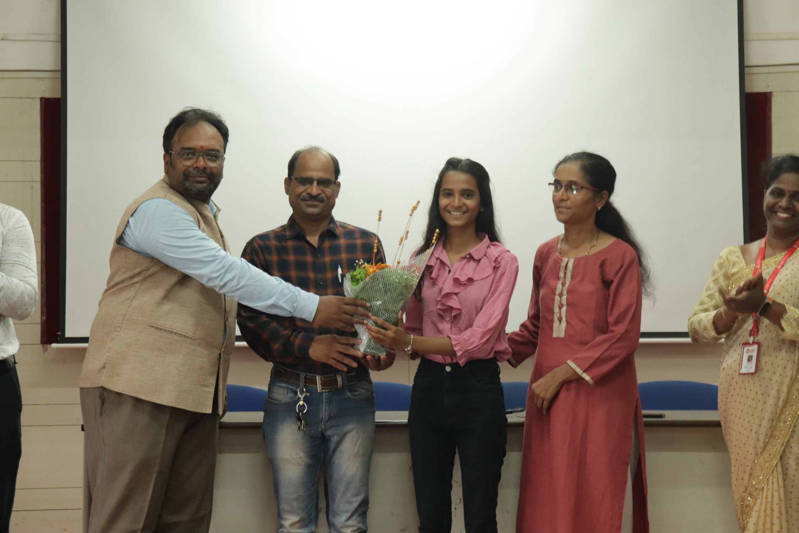 Felicitation of 12th Toppers